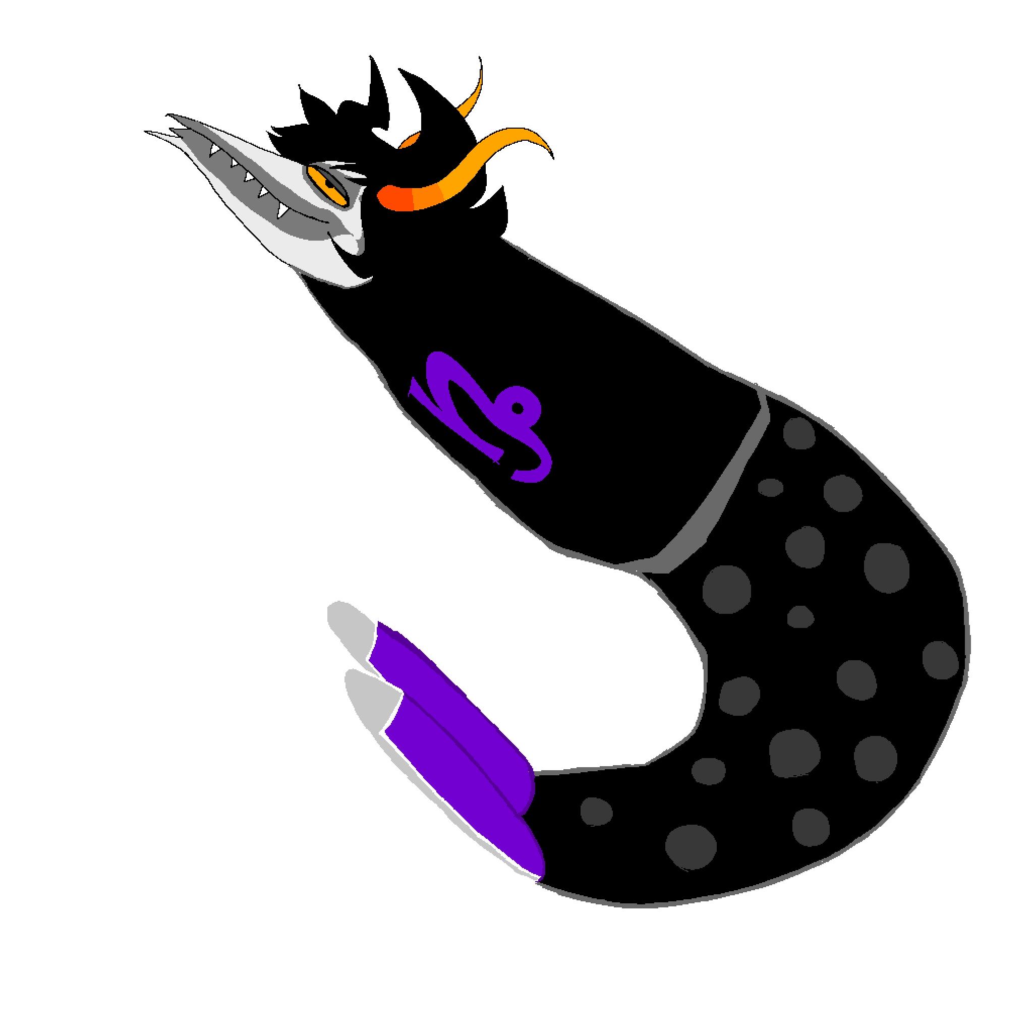 gamzee but hes a shrimp